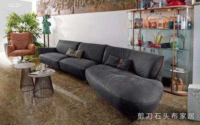 意大利极简轻奢沙发,客厅空间可以有多美?