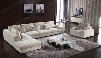乳胶羽绒布艺沙发,舒适品质的首选